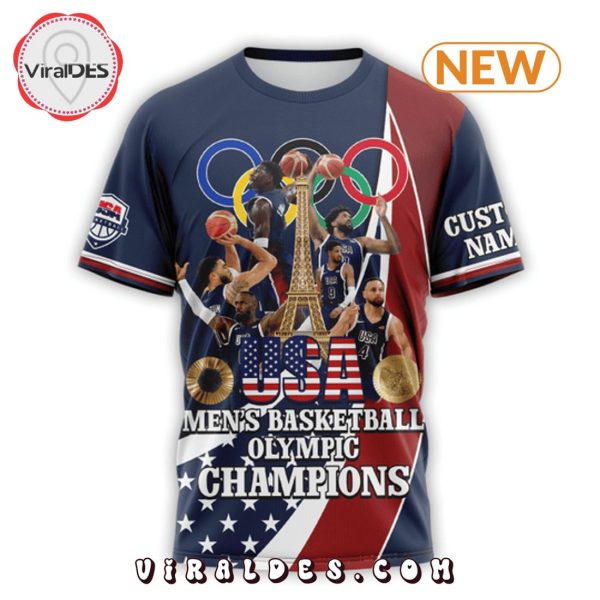 Custom USA Basketball 2024 Olympics Champions Shirt