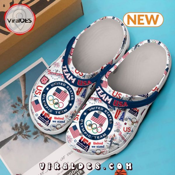 Custom USA Team 2024 Paris Olympics Crocs