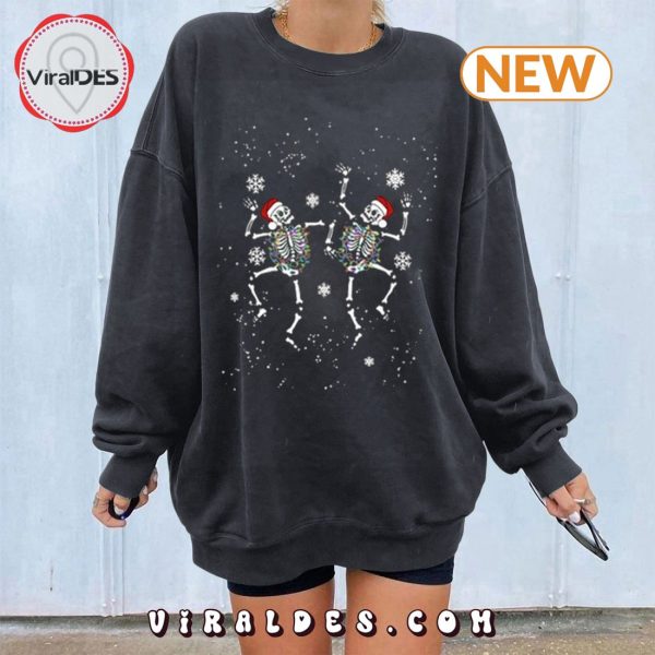 Dancing Skeleton Christmas Sweatshirt