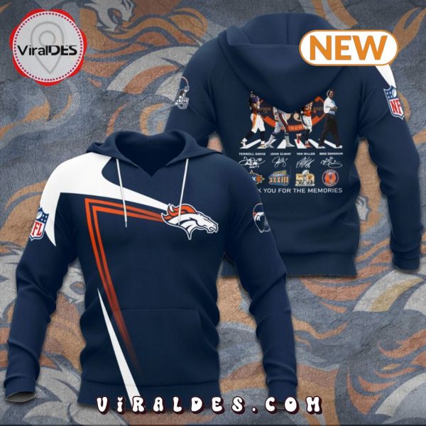 Denver Broncos Thank You For The Memories Hoodie