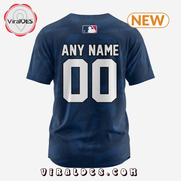 Detroit Tigers Custom US Flag Baseball Jersey