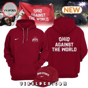 Ohio Against The World Red Hoodie, Jogger, Cap