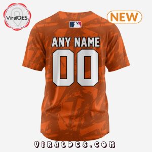 Baltimore Orioles Custom US Flag Baseball Jersey