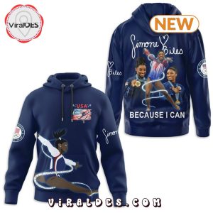 Simone Biles Because I Can Olympics Hoodie