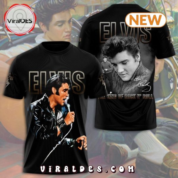 Elvis Presley The King Of Rock N’ Roll Hoodie