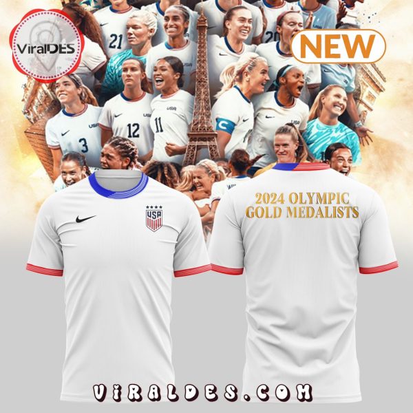 Gold Medal Olympic USA Women’s Soccer Shirt