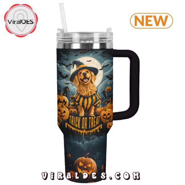 Golden Trick Or Treat 40oz Tumbler