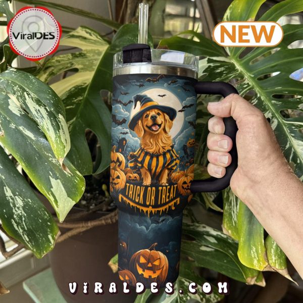 Golden Trick Or Treat 40oz Tumbler