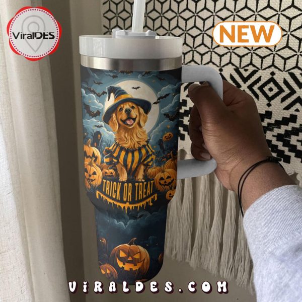 Golden Trick Or Treat 40oz Tumbler