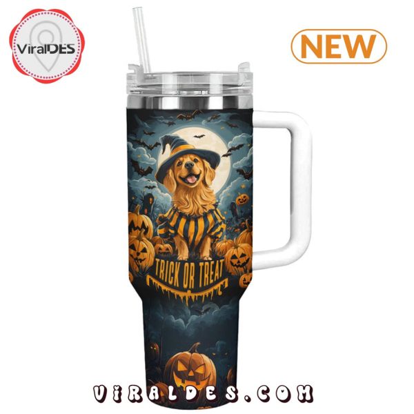 Golden Trick Or Treat 40oz Tumbler