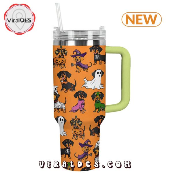 Halloween Dachshund 40oz Tumbler