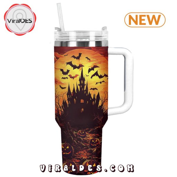 Halloween Haunted Castle 40oz Tumbler