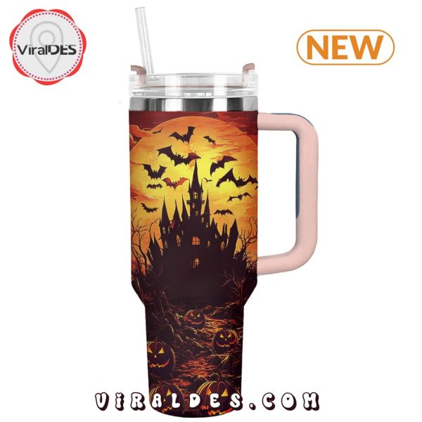 Halloween Haunted Castle 40oz Tumbler