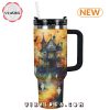 Halloween Haunted Castle 40oz Tumbler