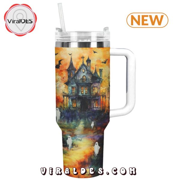 Halloween Haunted Mansion 40oz Tumbler