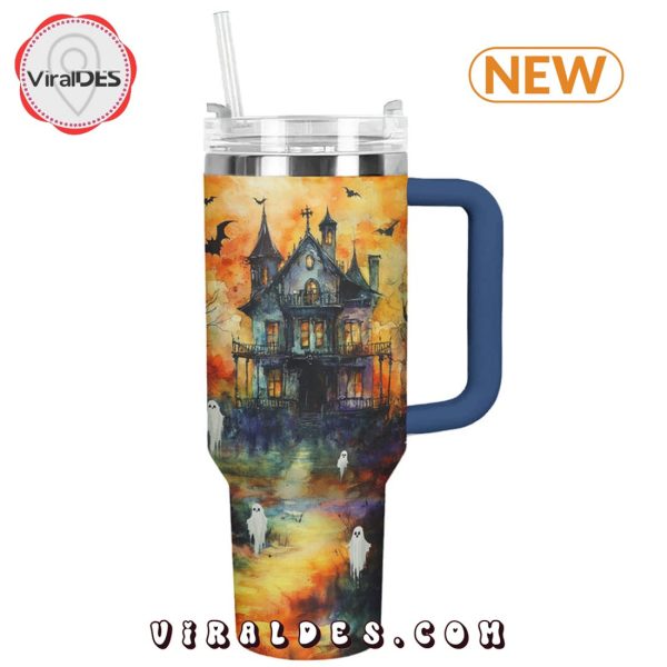 Halloween Haunted Mansion 40oz Tumbler