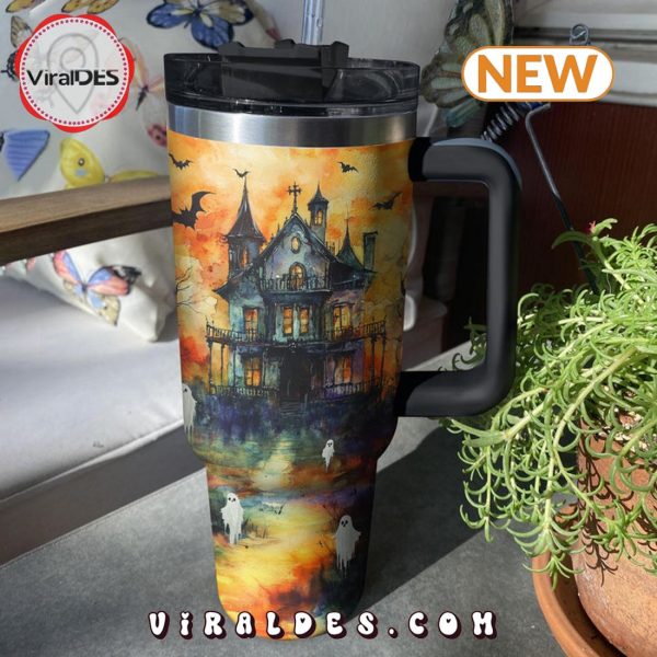 Halloween Haunted Mansion 40oz Tumbler