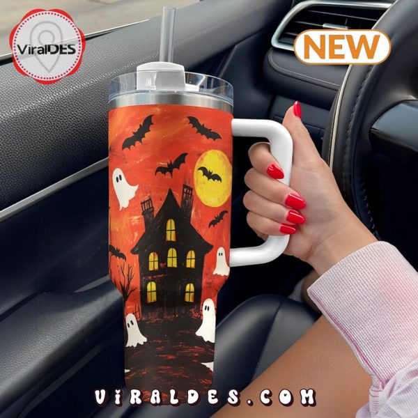 Halloween Haunted Night 40oz Tumbler