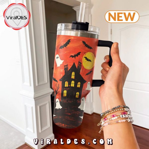 Halloween Haunted Night 40oz Tumbler