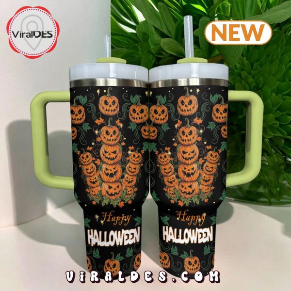 Halloween Pumpkin Stack 40oz Tumbler