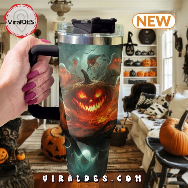 Haunting Pumpkin Spirit 40oz Tumbler