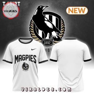 Collingwood Magpies 2024 Indigenous White Hoodie