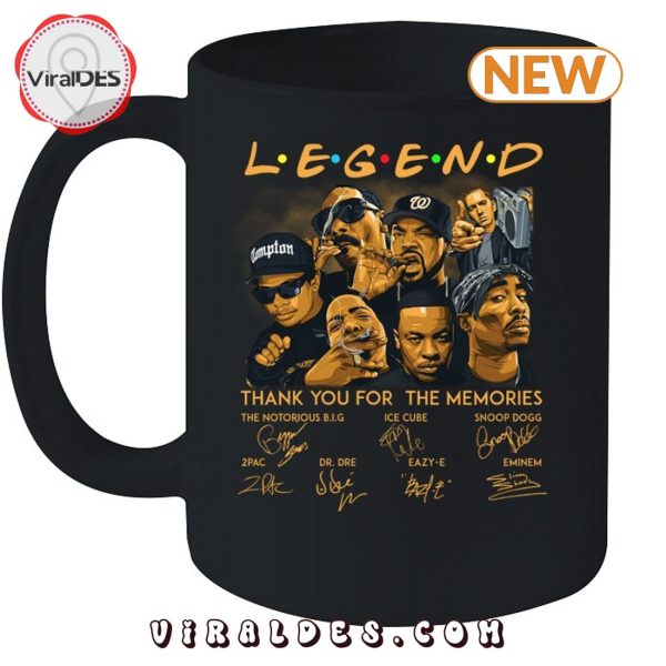 Hiphop Legend Thank You For The Memories Signatures T-Shirt