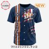 Houston Astros Custom Grateful Dead Design Baseball Jersey