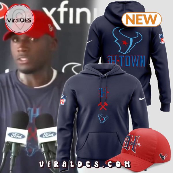 Houston Texans 2024 x Andre Johnson New Hoodie, Cap