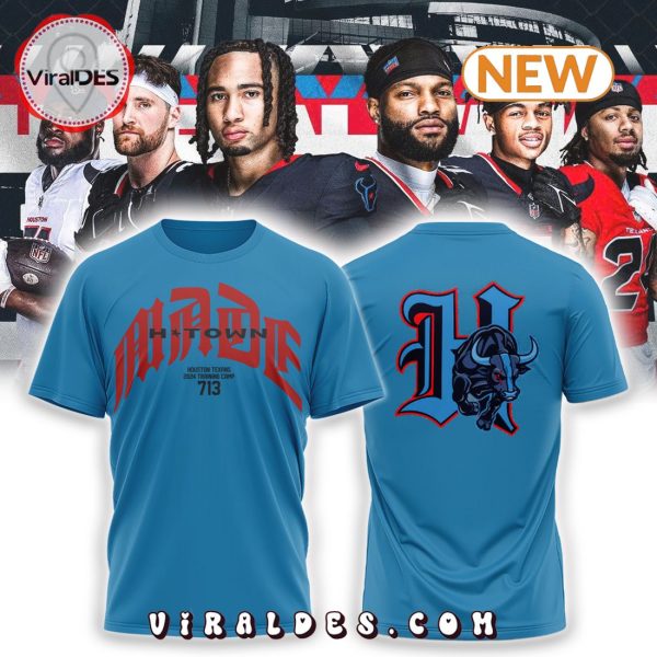 Houston Texans H-town MADE Blue Hoodie