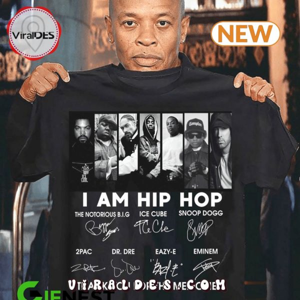 I Am Hip Hop Thank You For The Memories Signatures T-Shirt