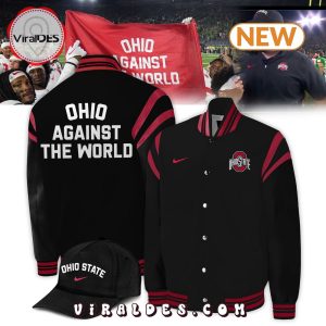 Men’s Ohio Against The World Black Baseball Jacket