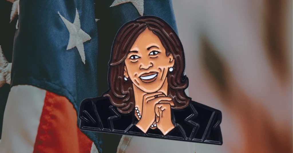 Kamala Harris I’m Speaking Soft Enamel Pin Kamala Harris I’m Speaking Soft Enamel Pin