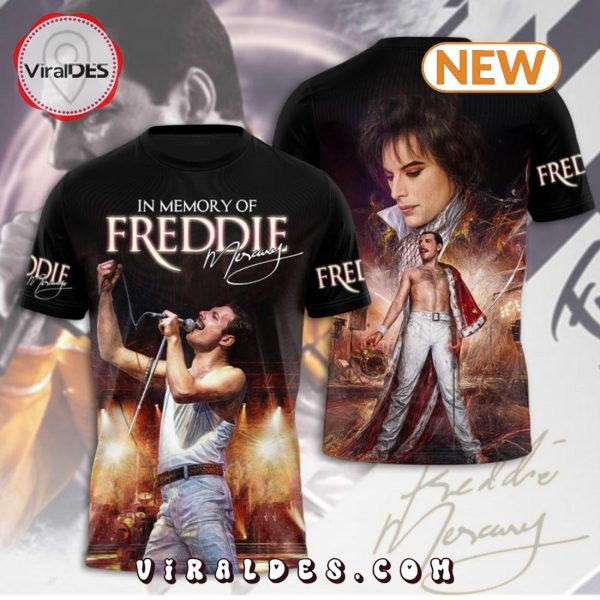 In Memories Of Freddie Mercury Signatures Hoodie