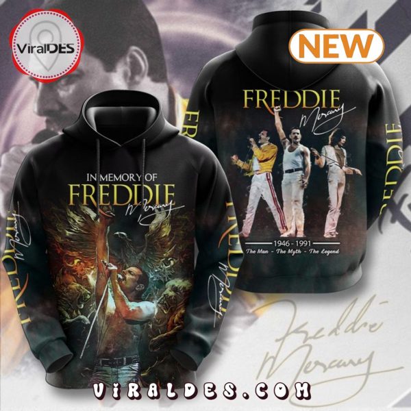 In Memories Of Freddie Mercury The Legend Hoodie