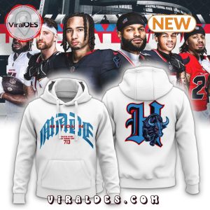 Houston Texans H-town MADE White Hoodie