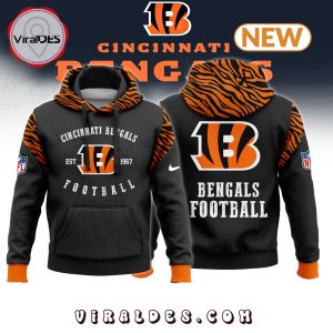 Cincinnati Bengals NFL Footbal Balck Hoodie, Jogger