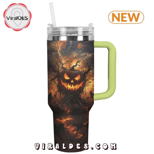 Jack-O’-Lantern On Halloween 40oz Tumbler