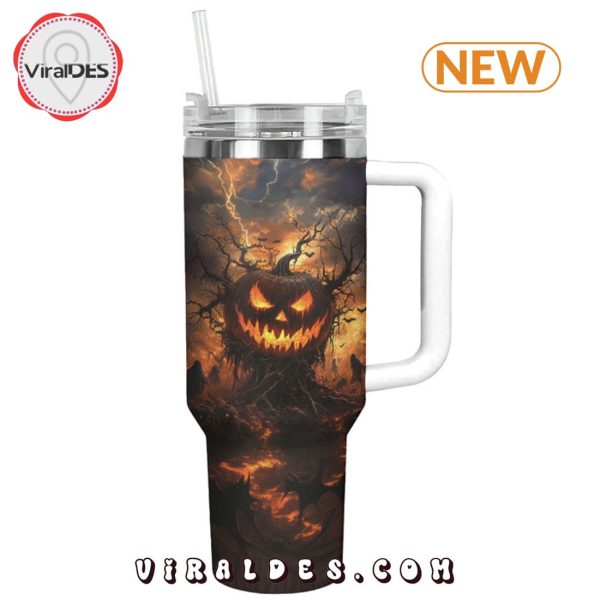 Jack-O’-Lantern On Halloween 40oz Tumbler