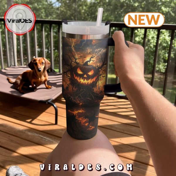 Jack-O’-Lantern On Halloween 40oz Tumbler