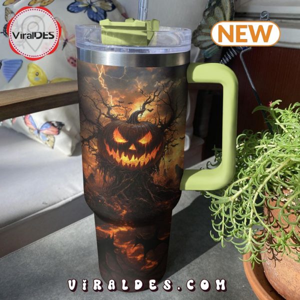 Jack-O’-Lantern On Halloween 40oz Tumbler