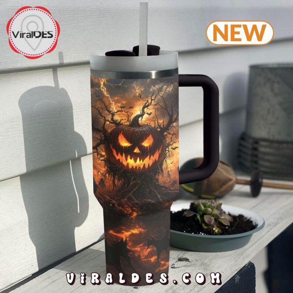 Jack-O’-Lantern On Halloween 40oz Tumbler