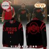 Jesus Won Ohio State Buckeyes Red Baseball Jacket