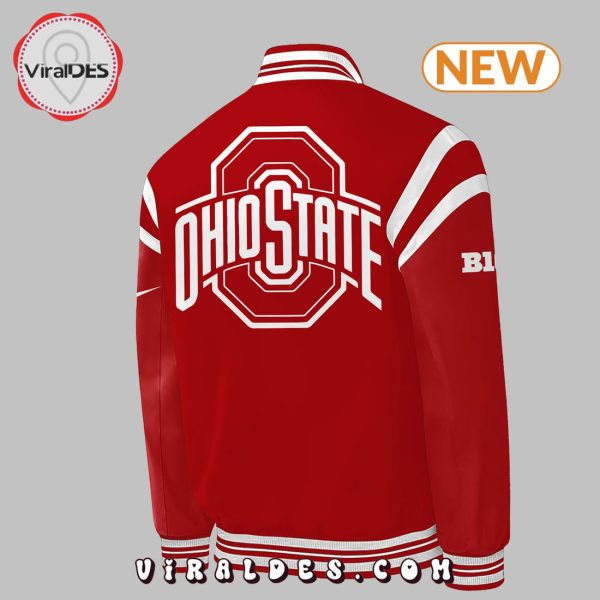 Jesus Won Ohio State Buckeyes Red Baseball Jacket