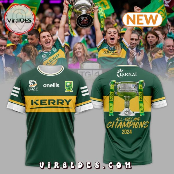 Kerry Ladies Gaelic Football All-Ireland Champions 2024 Shirt