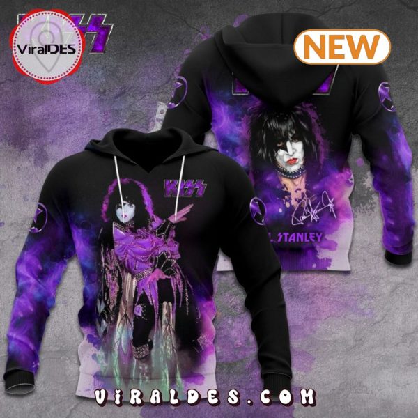 Kiss Band Paul Stanley Signatures Hoodie