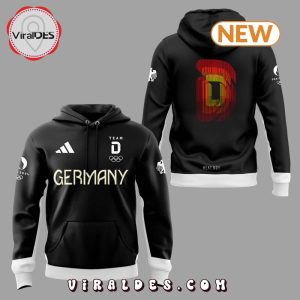 Germany Team 2024 Paris Olympic Black Hoodie, Cap