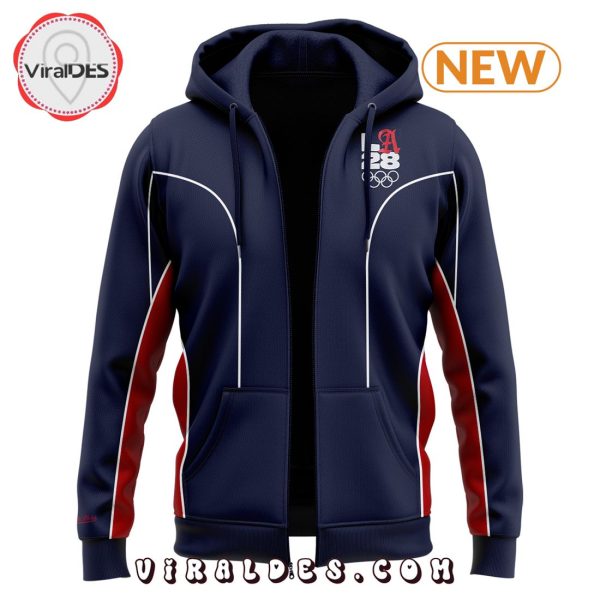 LA 28 USA Team Navy Zip Hoodie Special Edition