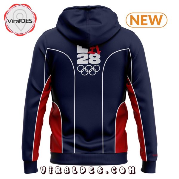 LA 28 USA Team Navy Zip Hoodie Special Edition