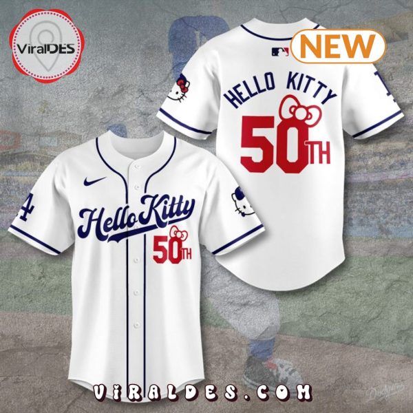 Los Angeles Dodgers x Hello Kitty Baseball Jersey